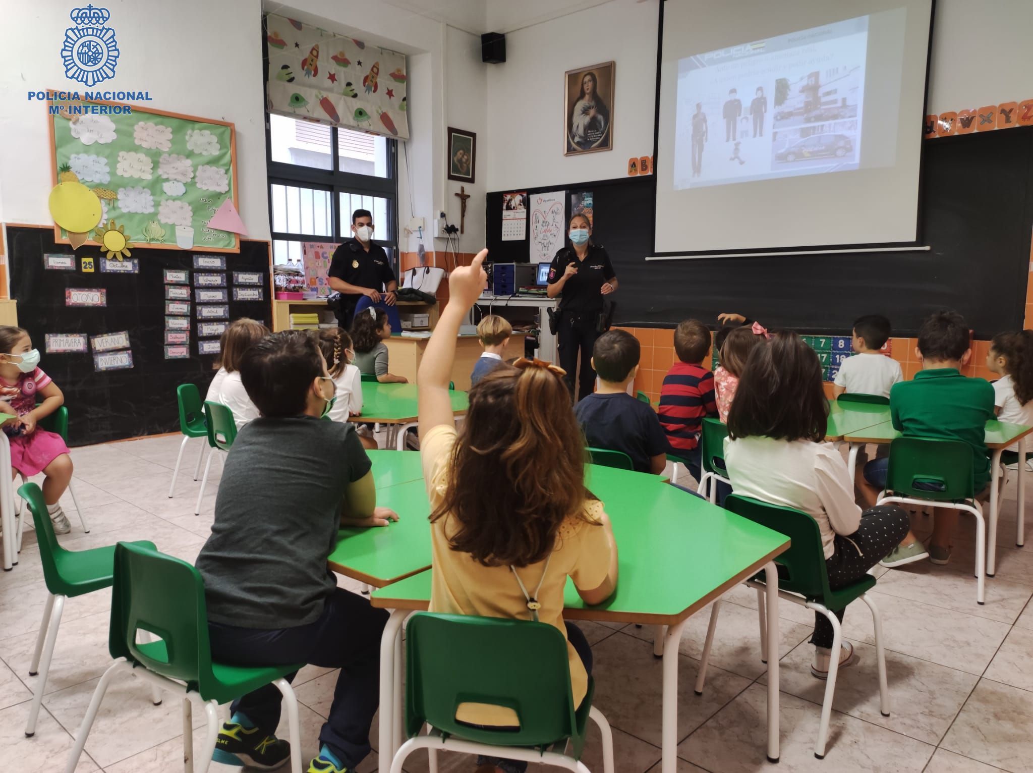 La Policía Nacional renueva las charlas en los Colegios e Institutos