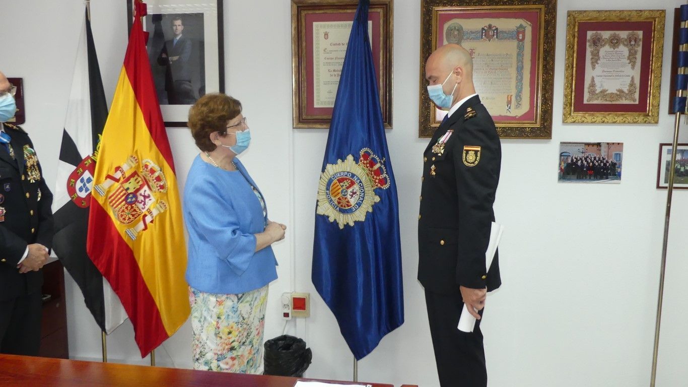 El nuevo subinspector de la Policía Nacional jura su cargo en Ceuta