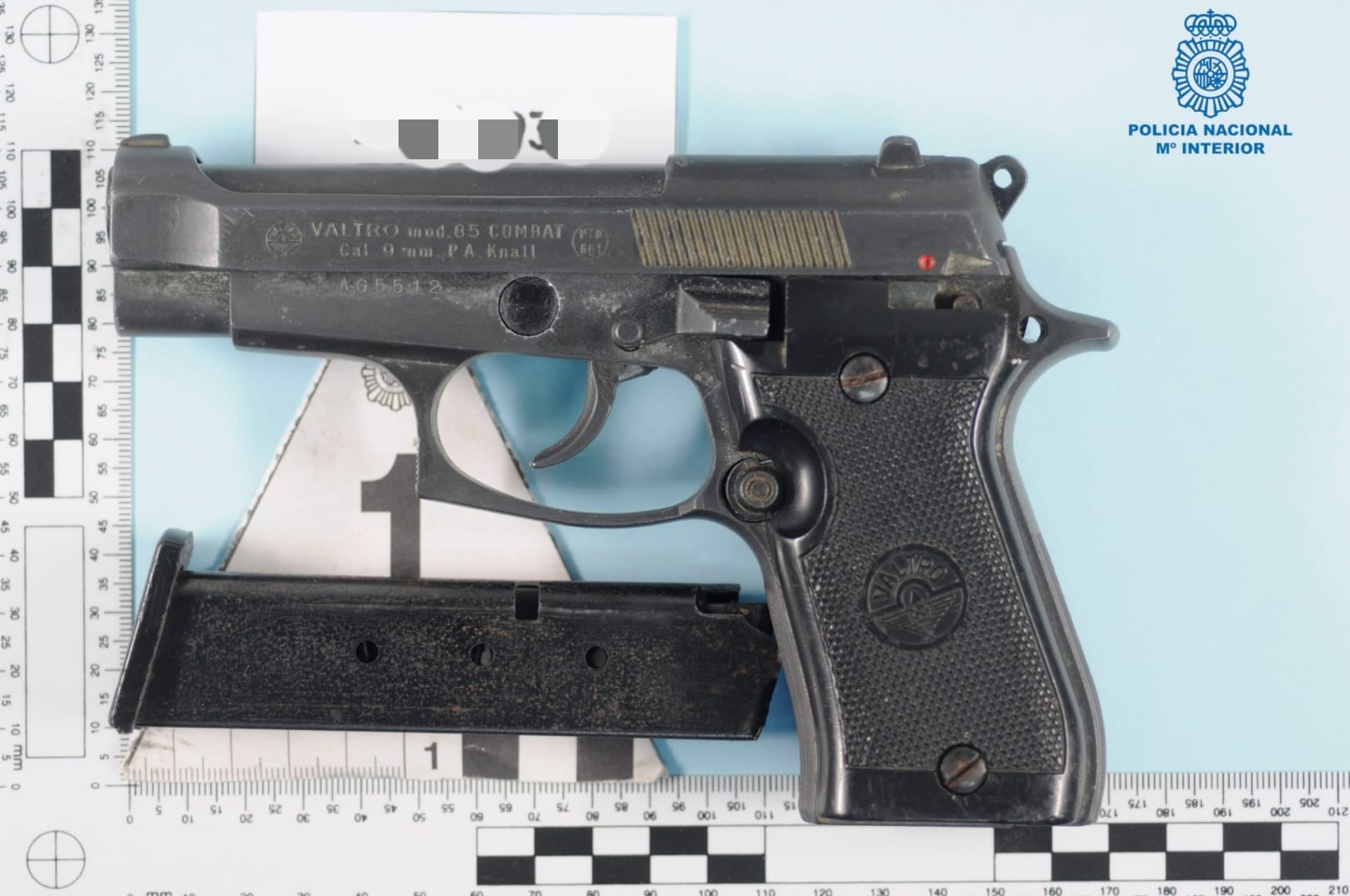 Detenido por un robo con un arma de fuego