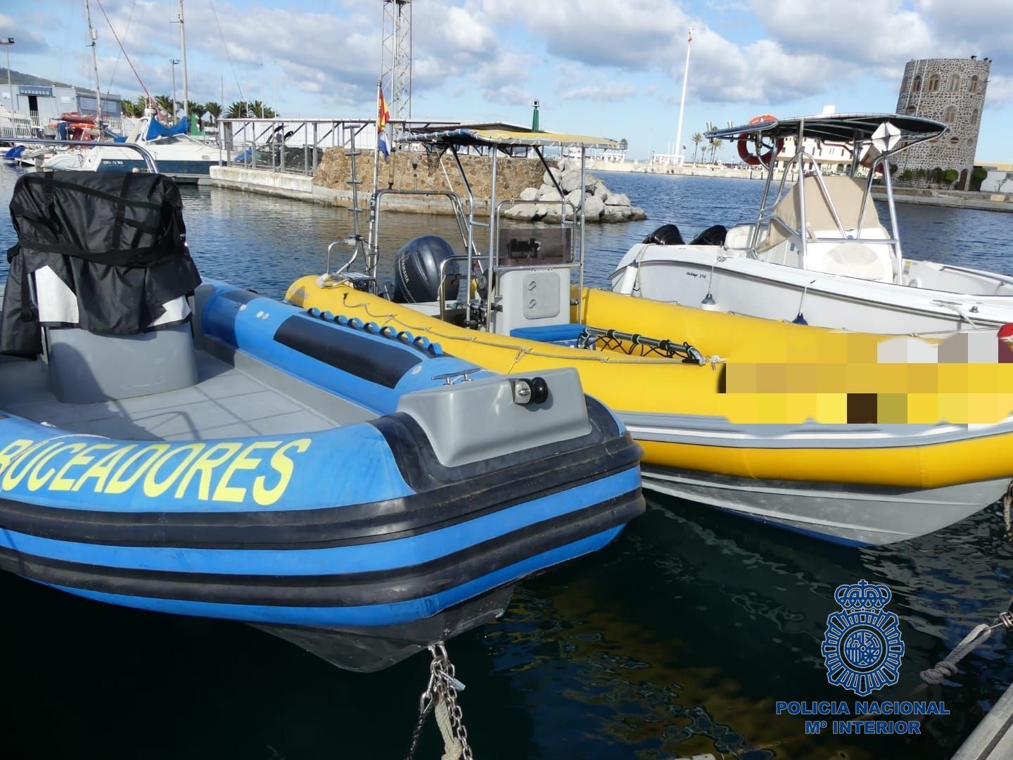 Dos detenidos por el robo de una embarcación en el puerto deportivo
