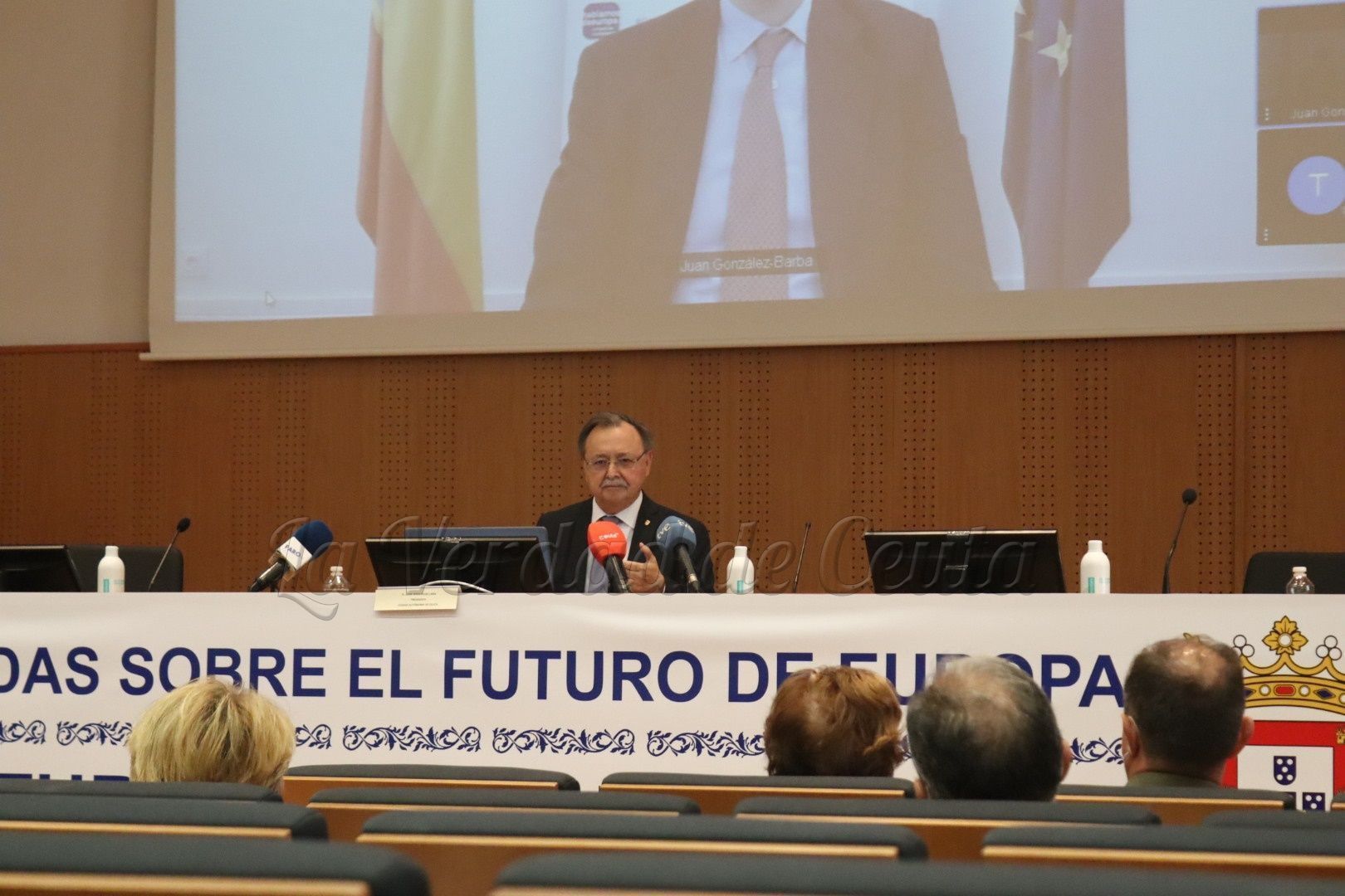 Juan Vivas insiste en la necesidad de defender “más España y más Europa” como esencial para el futuro de Ceuta