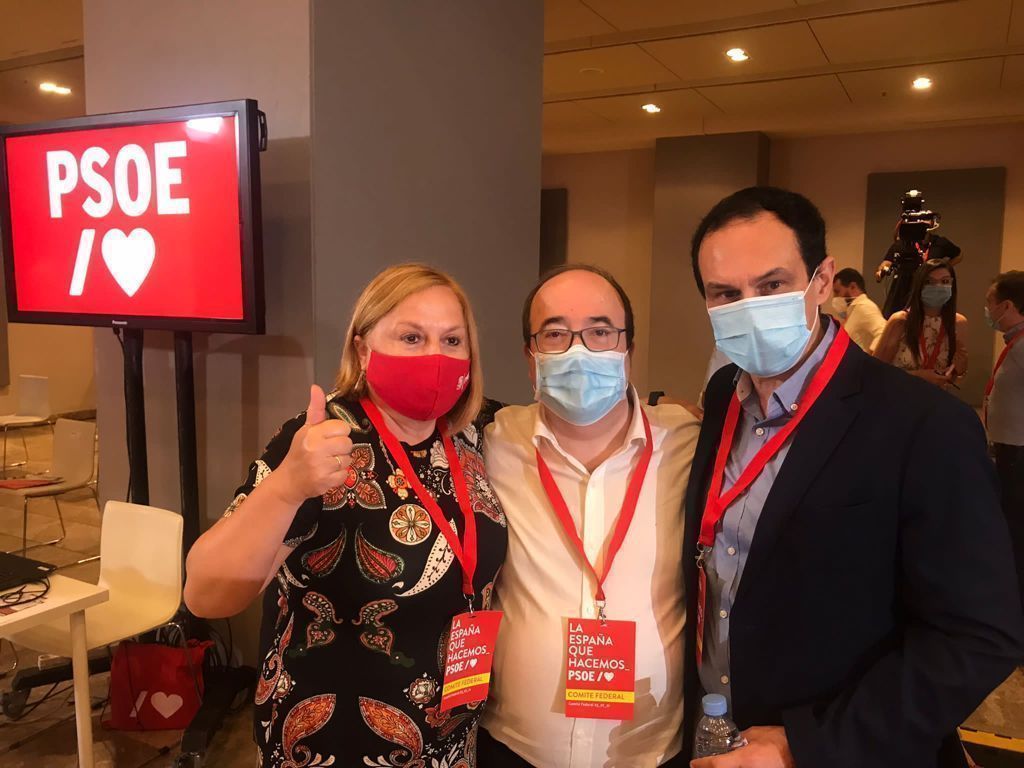 Hernández se desplaza a Madrid para participar en un Comité Federal del PSOE