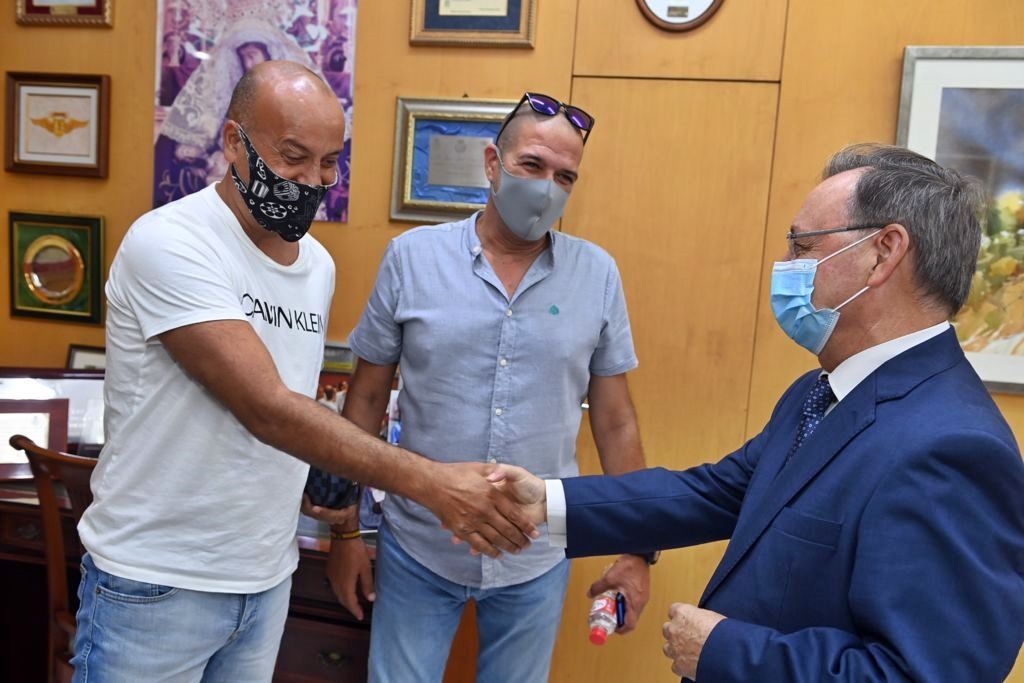 Vivas recibe a la Asociación Unificada de la Guardia Civil