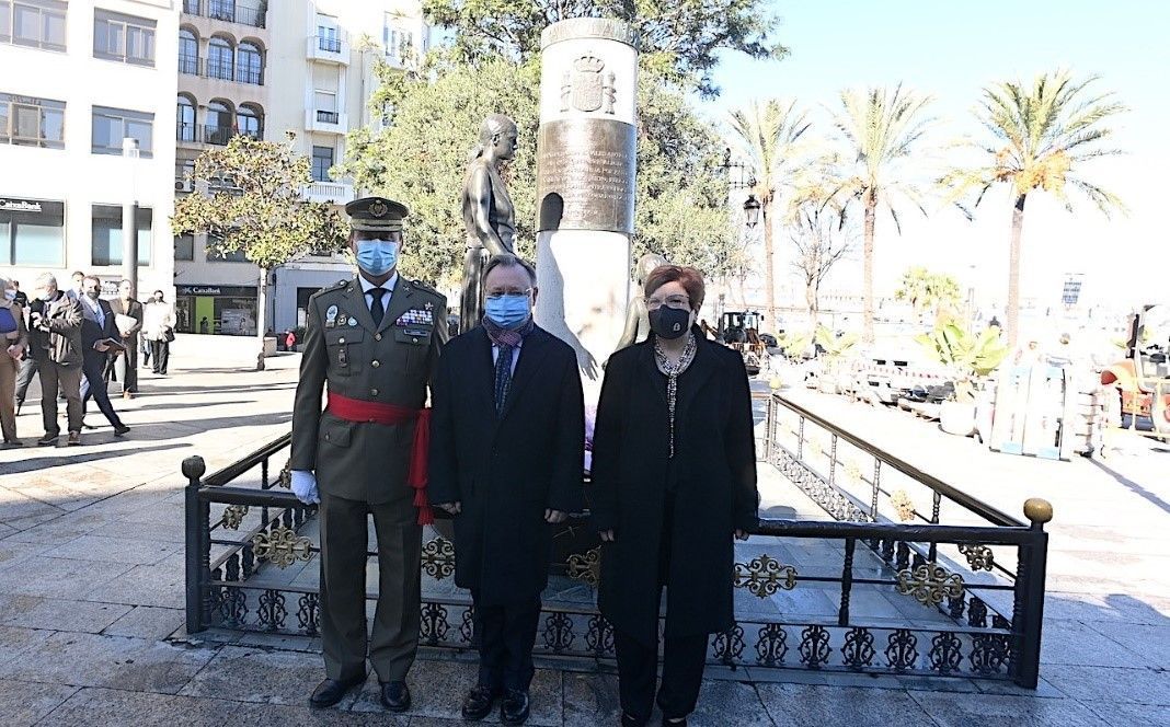 Ciudad Autónoma y Delegación del Gobierno celebran el XLIII aniversario de la Constitución