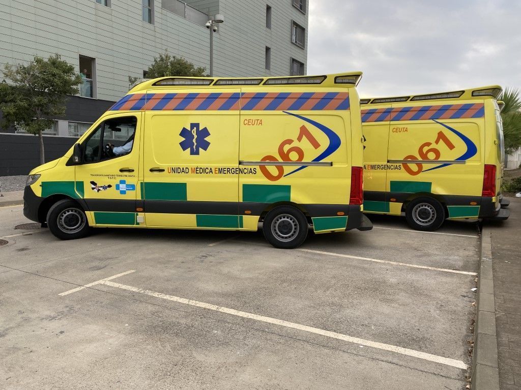 TSTC destaca la capacidad de atención y la coordinación con el INGESA en su primer año al frente de las ambulancias en Ceuta 