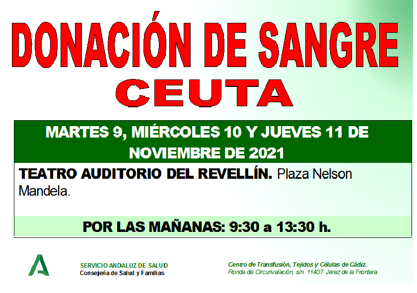 Previstas tres jornadas de donación de sangre para estos días