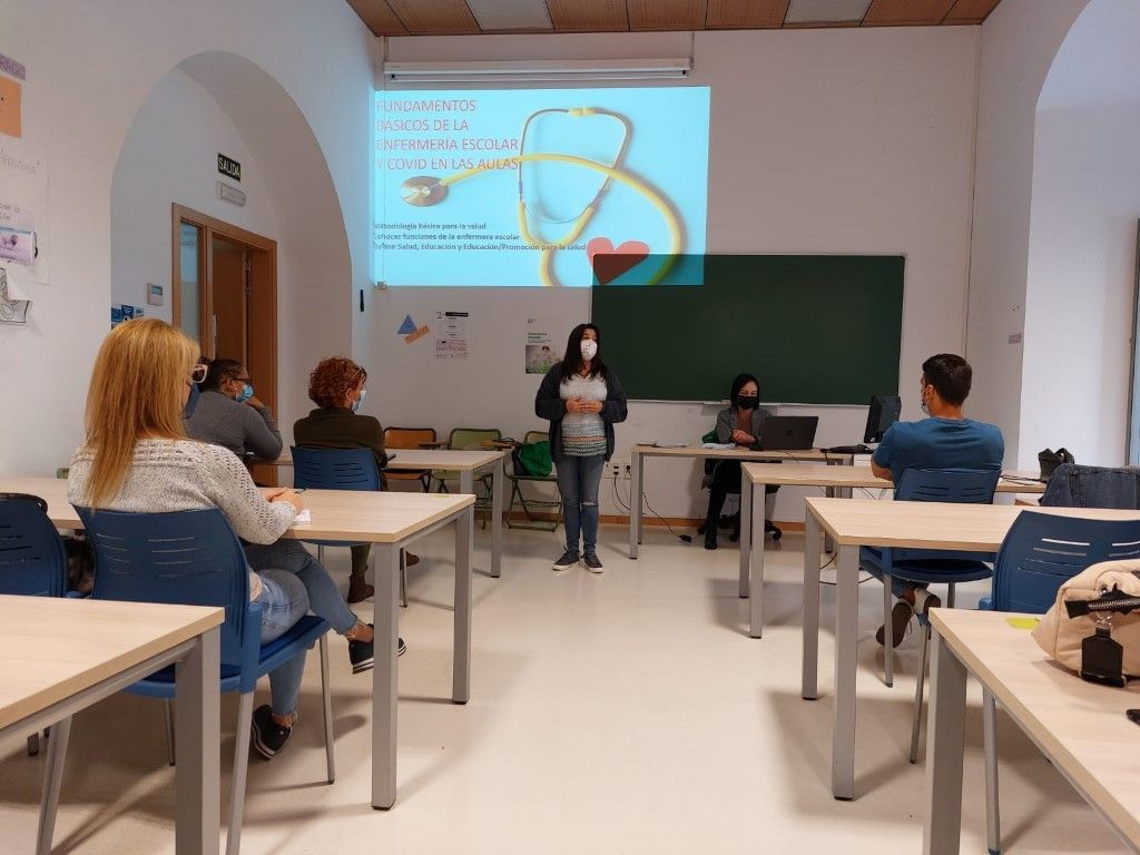 Comienza la tercera edición del curso de enfermera escolar en Ceuta