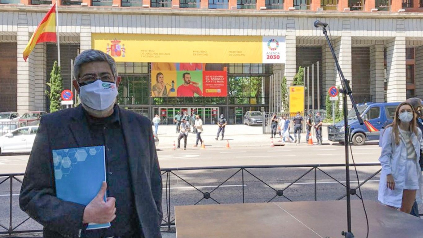 El Sindicato Médico de Ceuta lleva las reivindicaciones de los profesionales sanitarios a Madrid