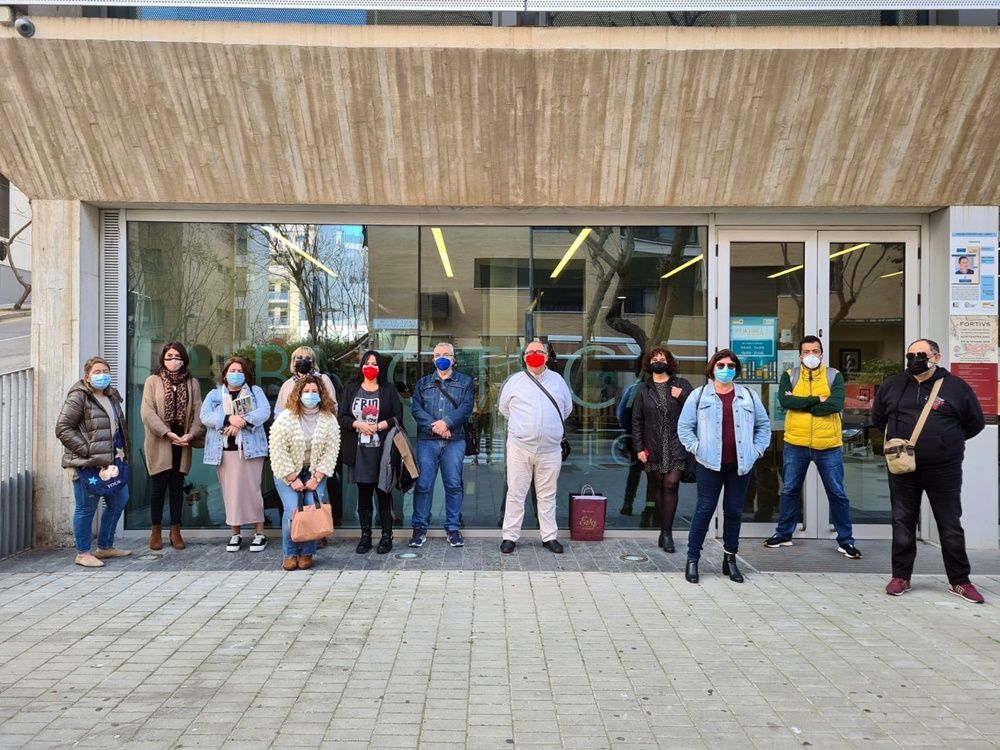 La Ciudad hará un cribado al personal de la Biblioteca tras la detección de un positivo en un trabajador. Foto cedida