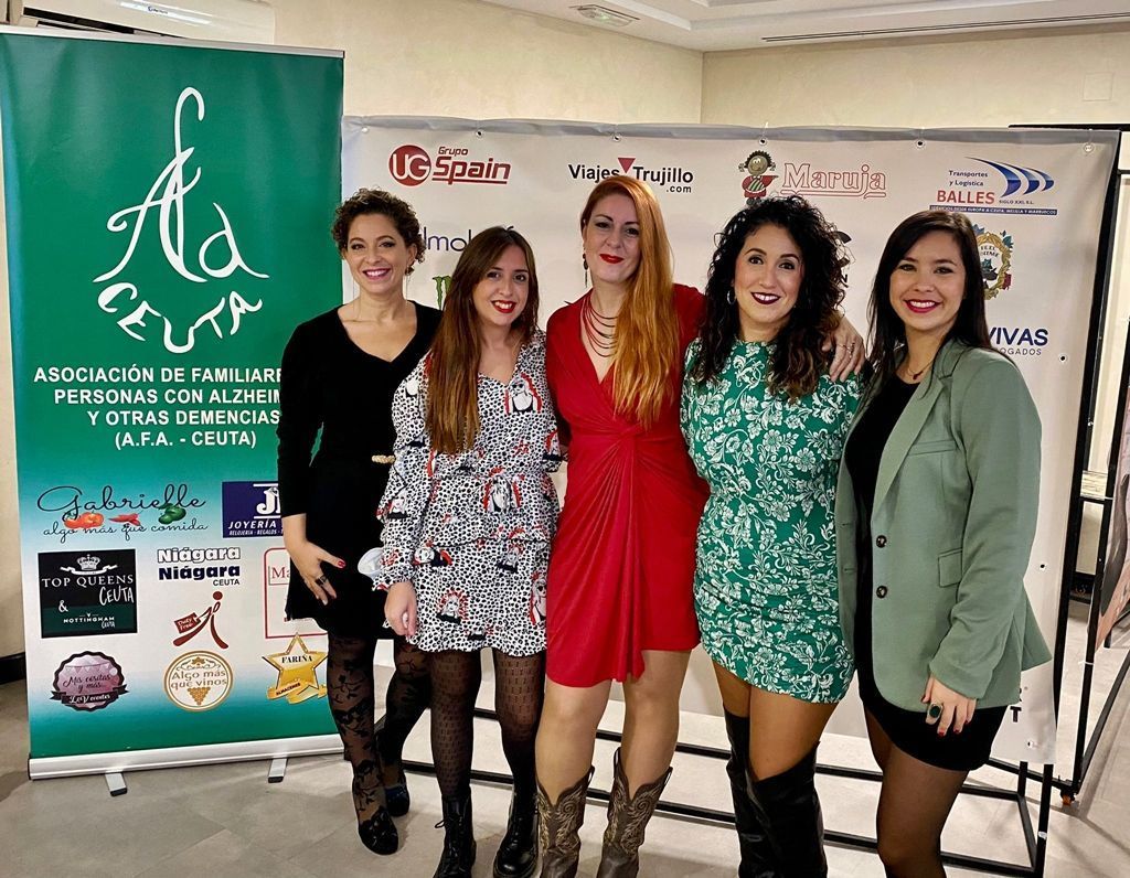 AFA Ceuta celebra en el Cielo una magnífica jornada benéfica con cocktail, pase de modelos y un concierto