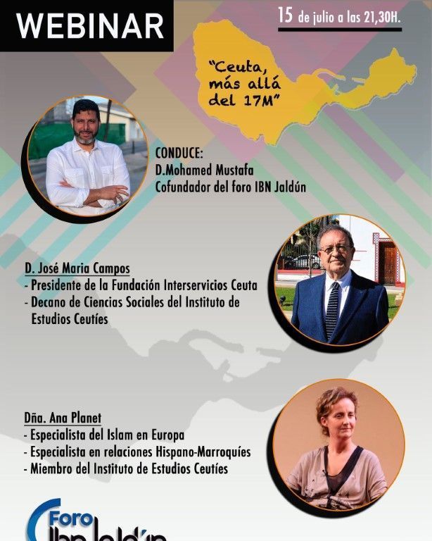 El Foro Ibn Jaldún organiza una webinar sobre la situación de Ceuta