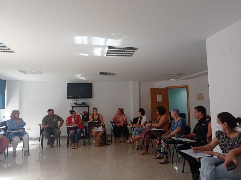 El Proyecto ICI/Cruz Roja celebra el X Espacio Técnico de Relación en la Consejería de Servicios Sociales
