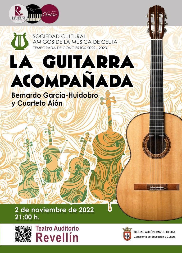 Se mantienen a la venta las entradas para el recital “La guitarra acompañada”