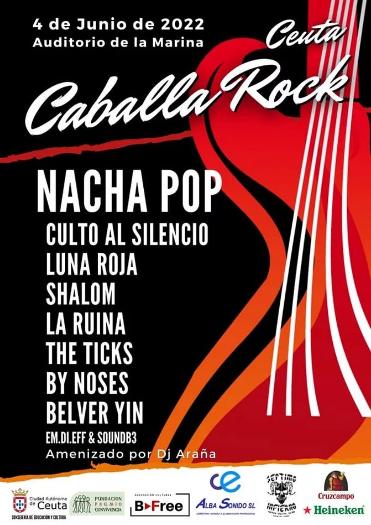El festival “Caballa Rock” volverá el 4 de junio con Nacha Pop en el cartel