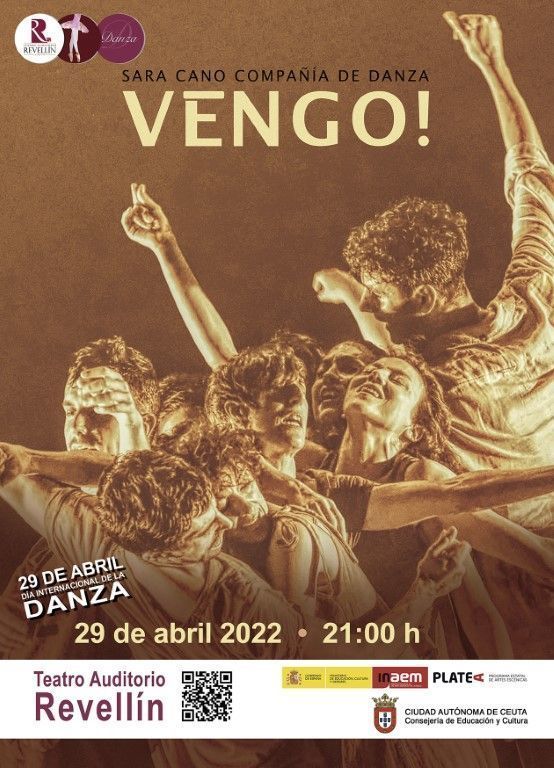 Ceuta acogerá el espectáculo de danza “Vengo”, de la compañía de Sara Cano