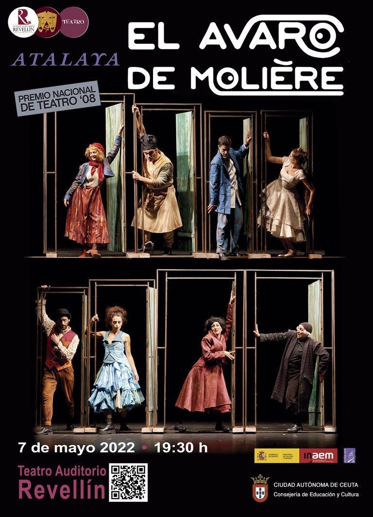 Cultura pone a la venta las entradas para una nueva versión de la comedia de Molière, 'El Avaro'    