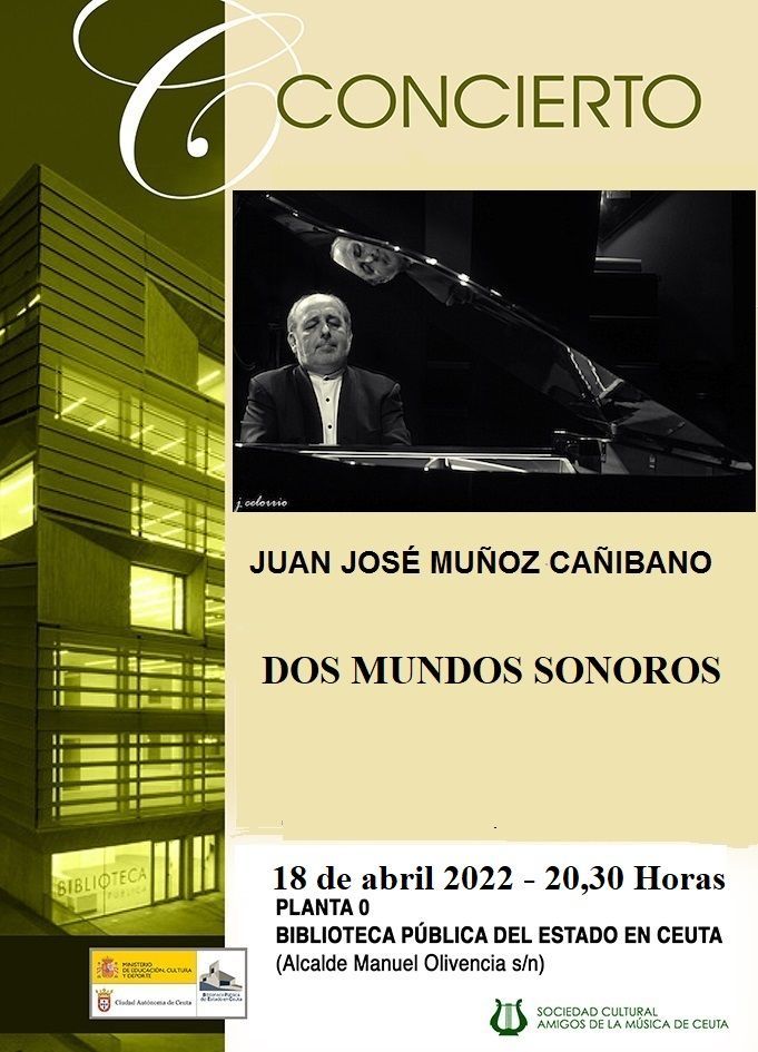 La Biblioteca organiza un concierto de piano para el próximo lunes