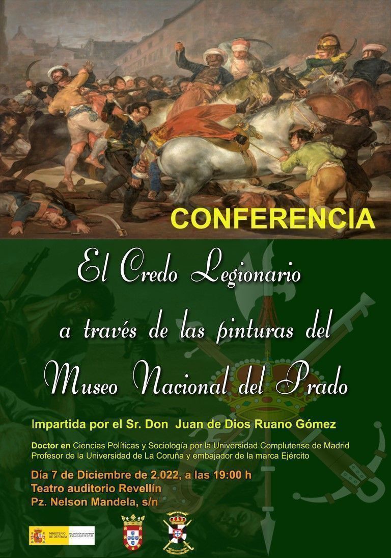 Programada una conferencia sobre los valores del espíritu legionario en las pinturas del Museo del Prado