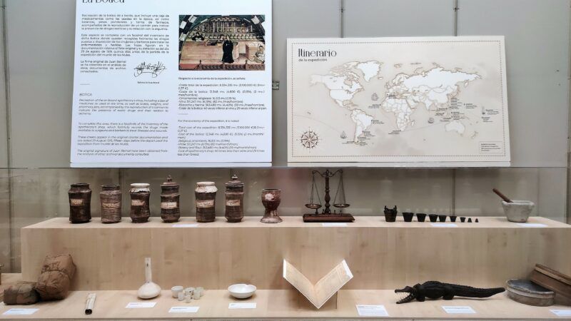 Ceuta acoge una exposición sobre "La Botica en la expedición de Magallanes y Elcano"