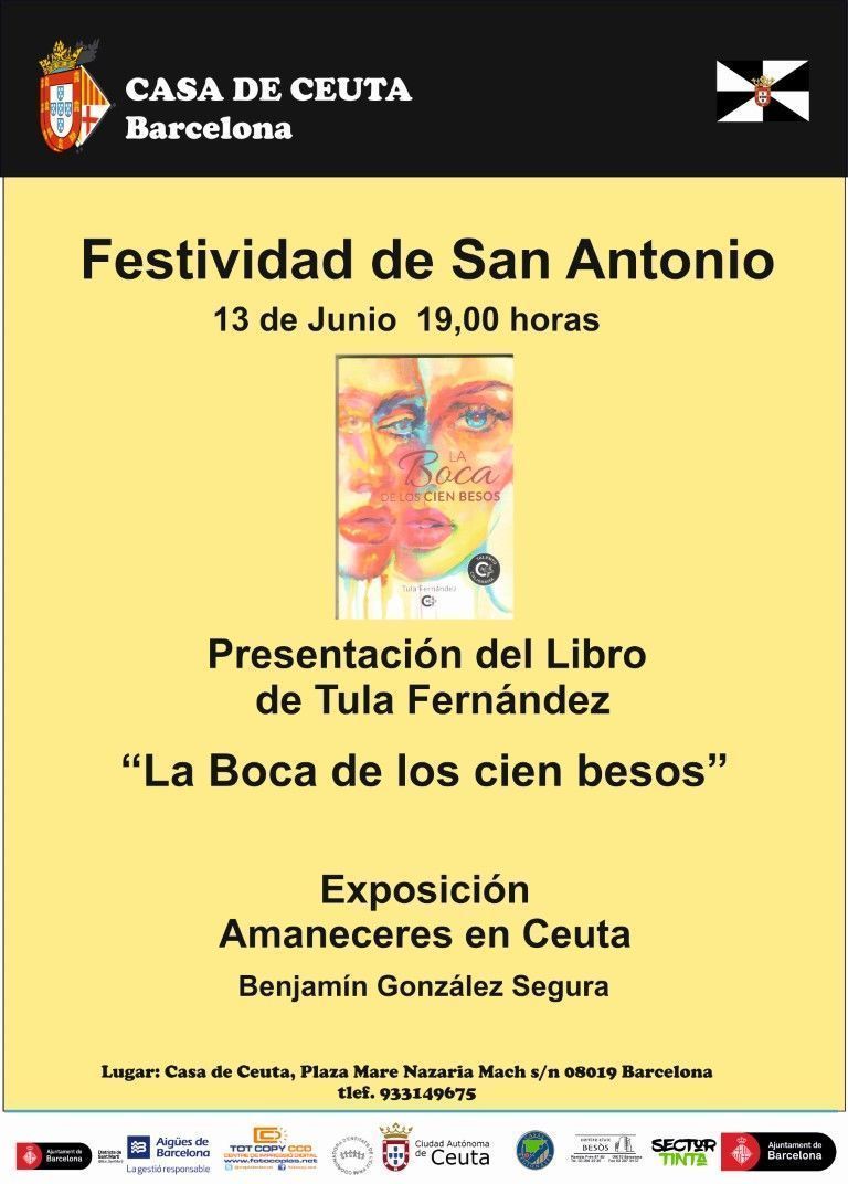 La Casa de Ceuta en Barcelona celebrará San Antonio con una jornada cultural