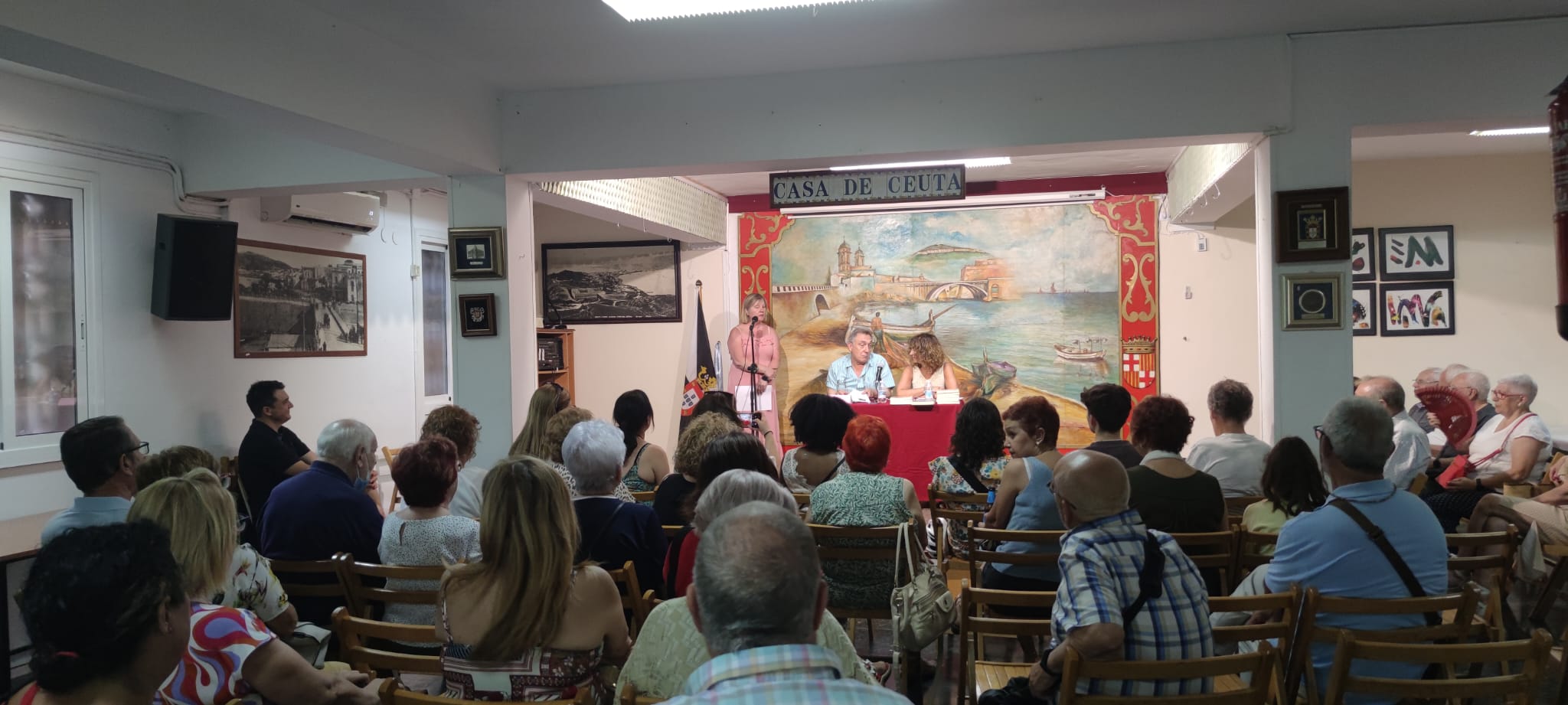 La Casa de Ceuta en Barcelona acoge la presentación de un libro y una nueva exposición