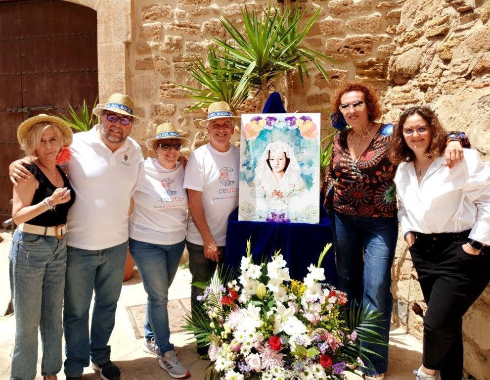La Casa de Ceuta en Melilla celebra la Romería del Rocío