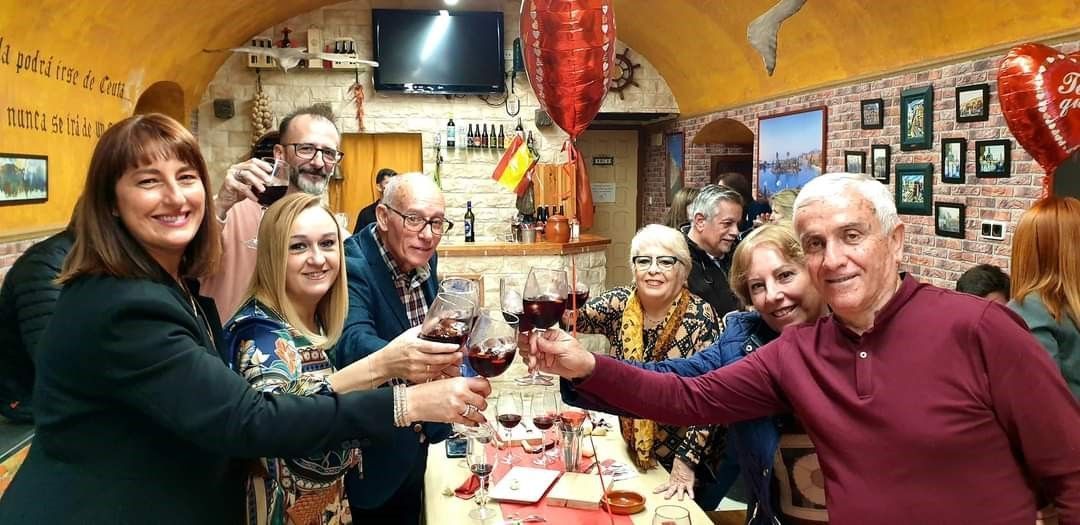 La Casa de Ceuta en Melilla celebra San Valentín con una cata de vinos