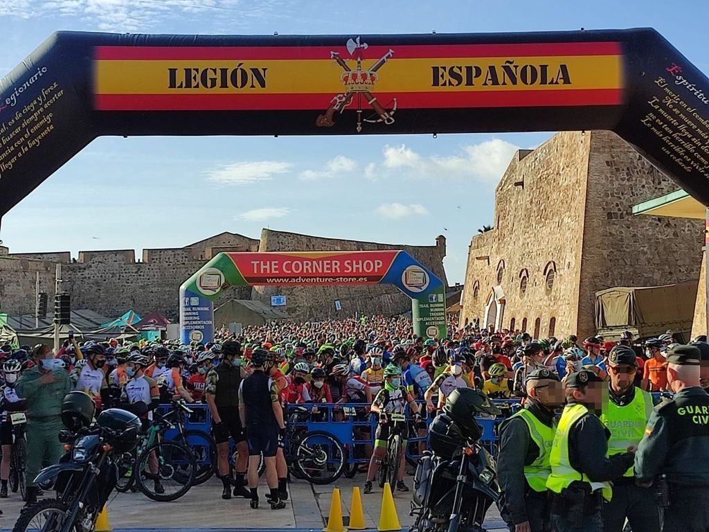 Cerca de 4.000 deportistas se citan en la VI Carrera Cívico-Militar "Cuna de la Legión"