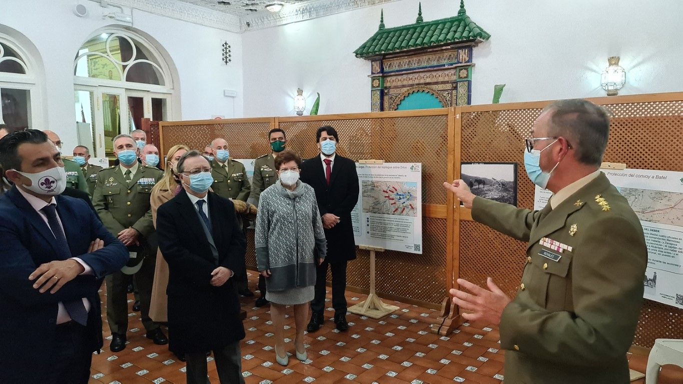 Se inaugura la Exposición Itinerante del Centenario de la Gesta del Regimiento Alcántara