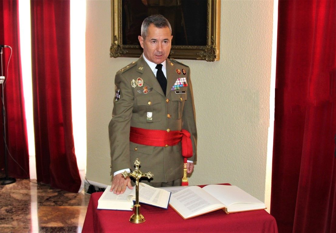 El general Fernando Rocha toma el mando como segundo jefe de la COMGECEU