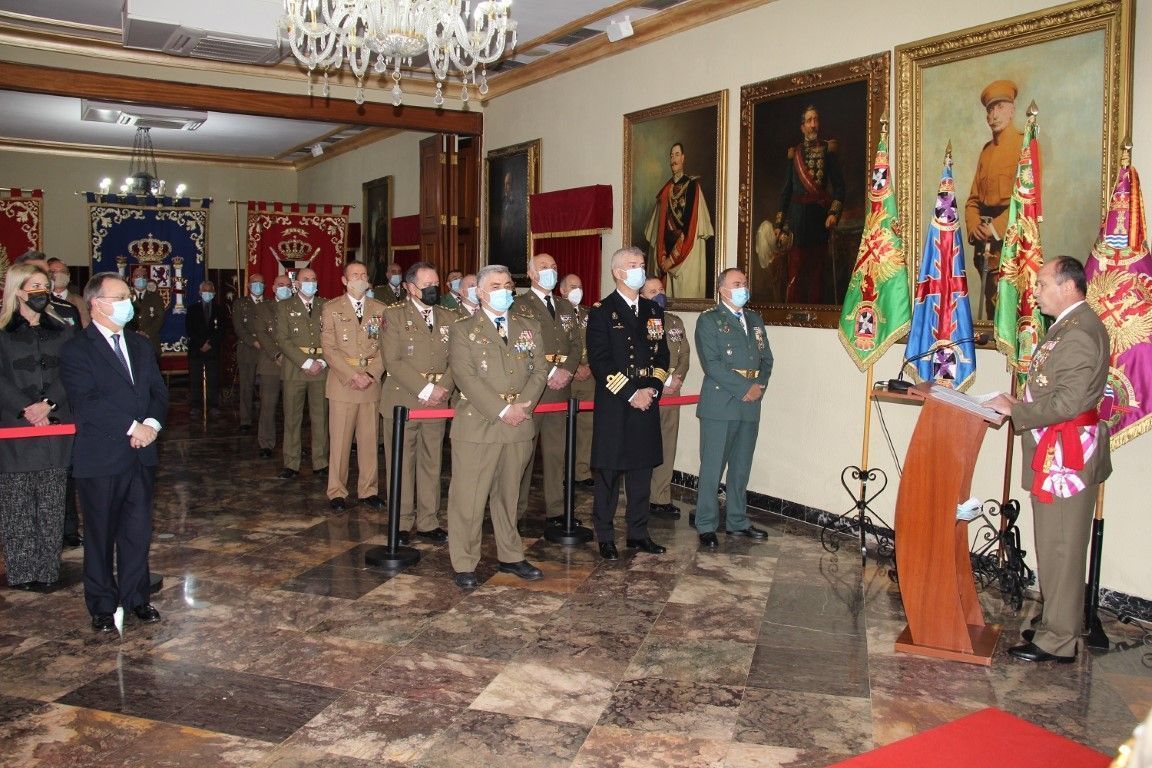 Un acto y una recepción conmemora la Pascua Militar en Ceuta