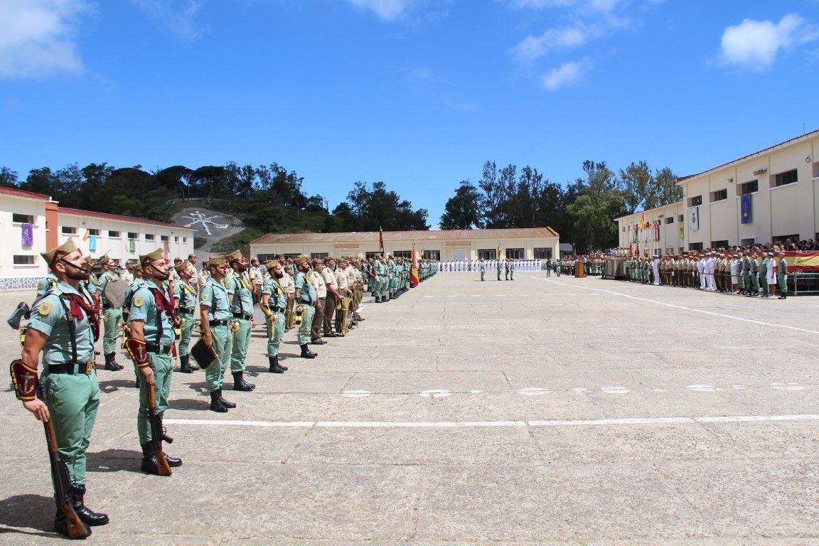 El acuartelamiento González Tablas acoge otro Sábado Legionario