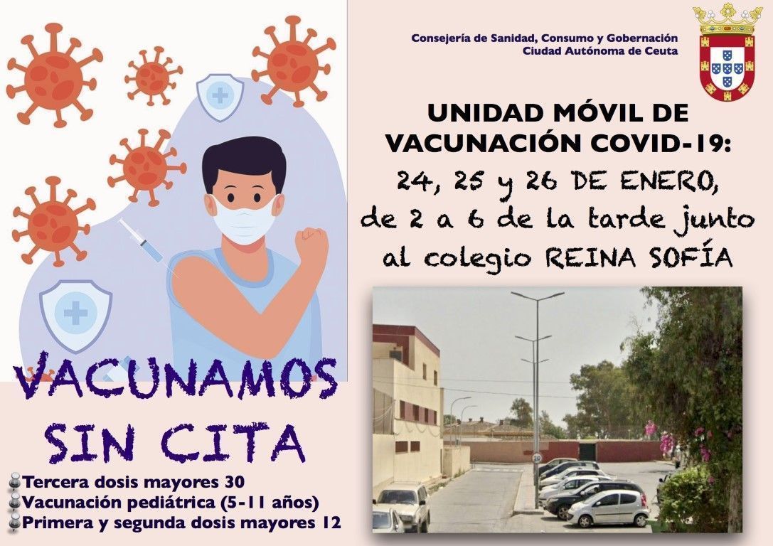 Sanidad vacunará esta semana en horario de tarde y sin cita en Príncipe Alfonso y Príncipe Felipe