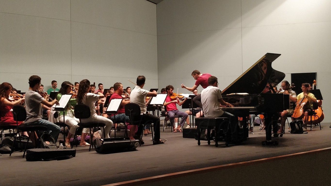La Ceuta Internacional Symphony Orchesta, lista para un nuevo concierto