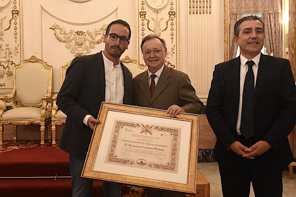 La Ciudad entrega el I Premio Fernando de Leyba de Periodismo