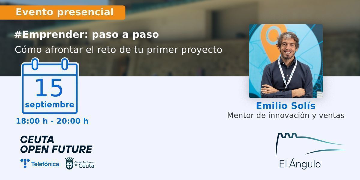 Ceuta Open Future organiza cuatro nuevos eventos para fomentar el emprendimiento