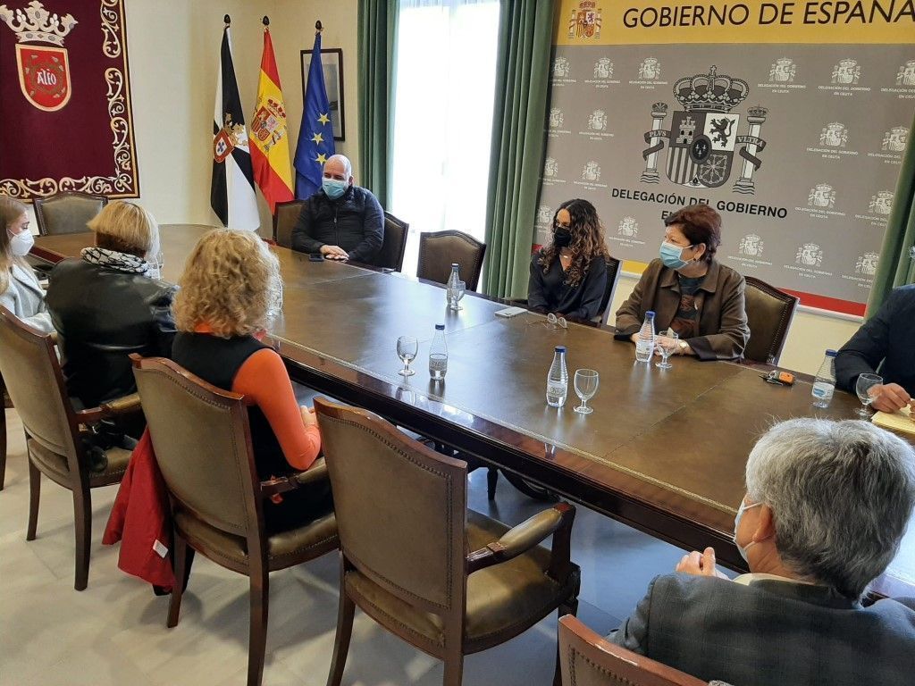 La Delegada se reúne con entidades locales para coordinar la acogida de refugiados ucranianos
