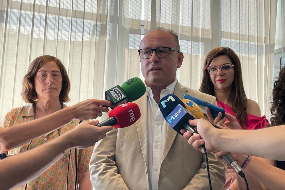 El Director General del SEPE visita mañana Ceuta. Imagen de hoy en su visita a Melilla