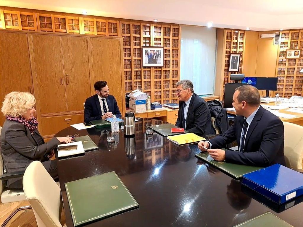 El Delegado del Gobierno completa una gira de visitas institucionales en Madrid