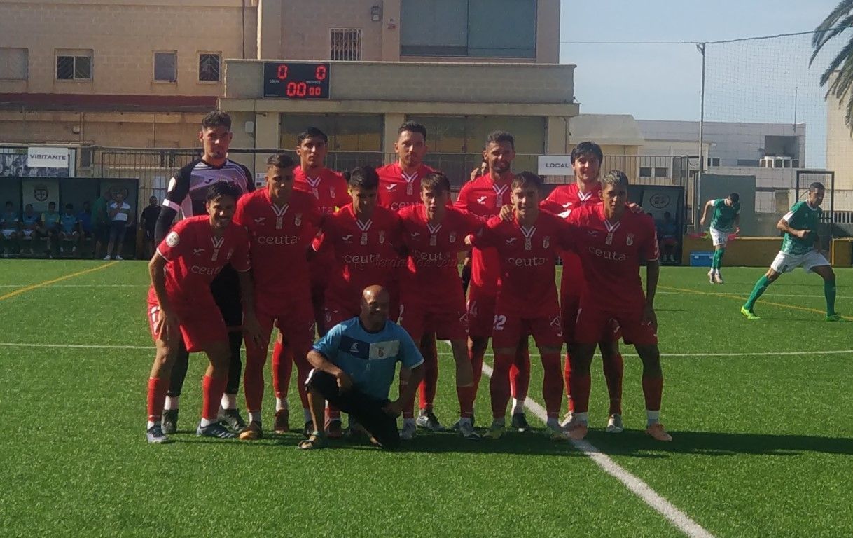 El Ceuta B buscará mañana otra victoria ante el Atlético Antoniano 