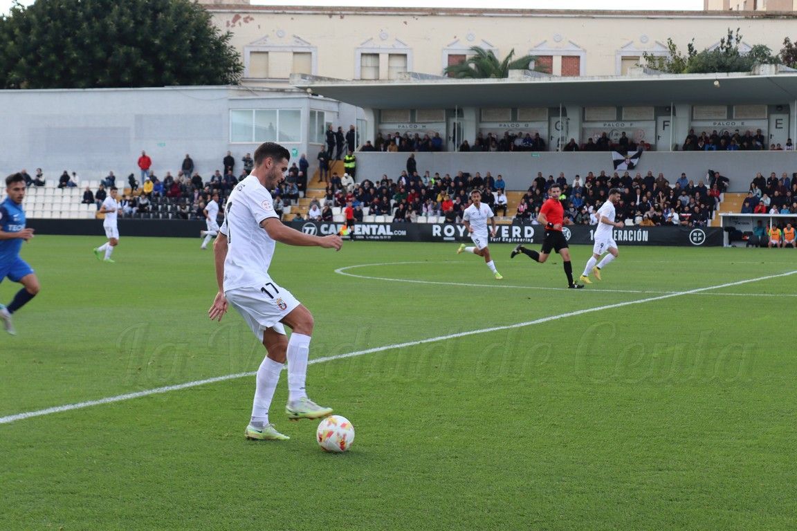 La AD Ceuta quiere sumar en el Estadio de Linarejos