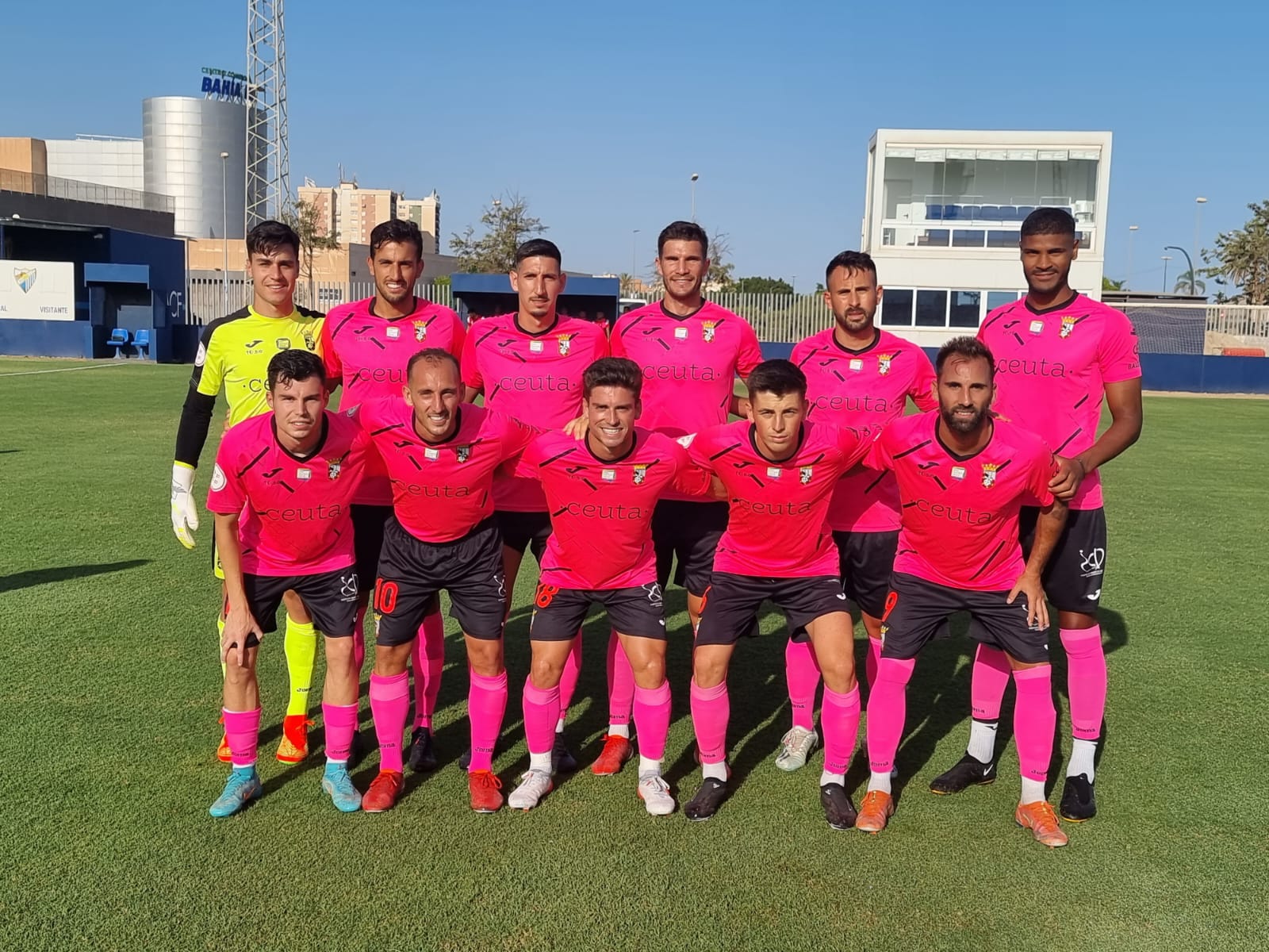 El Ceuta juega su primer amistoso de pretemporada en Málaga