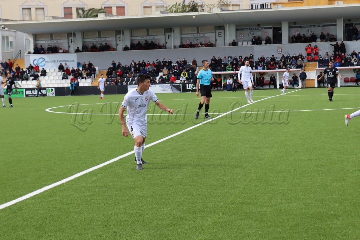El Ceuta rescata un punto in extremis ante el colista Tamaraceite (2-2)