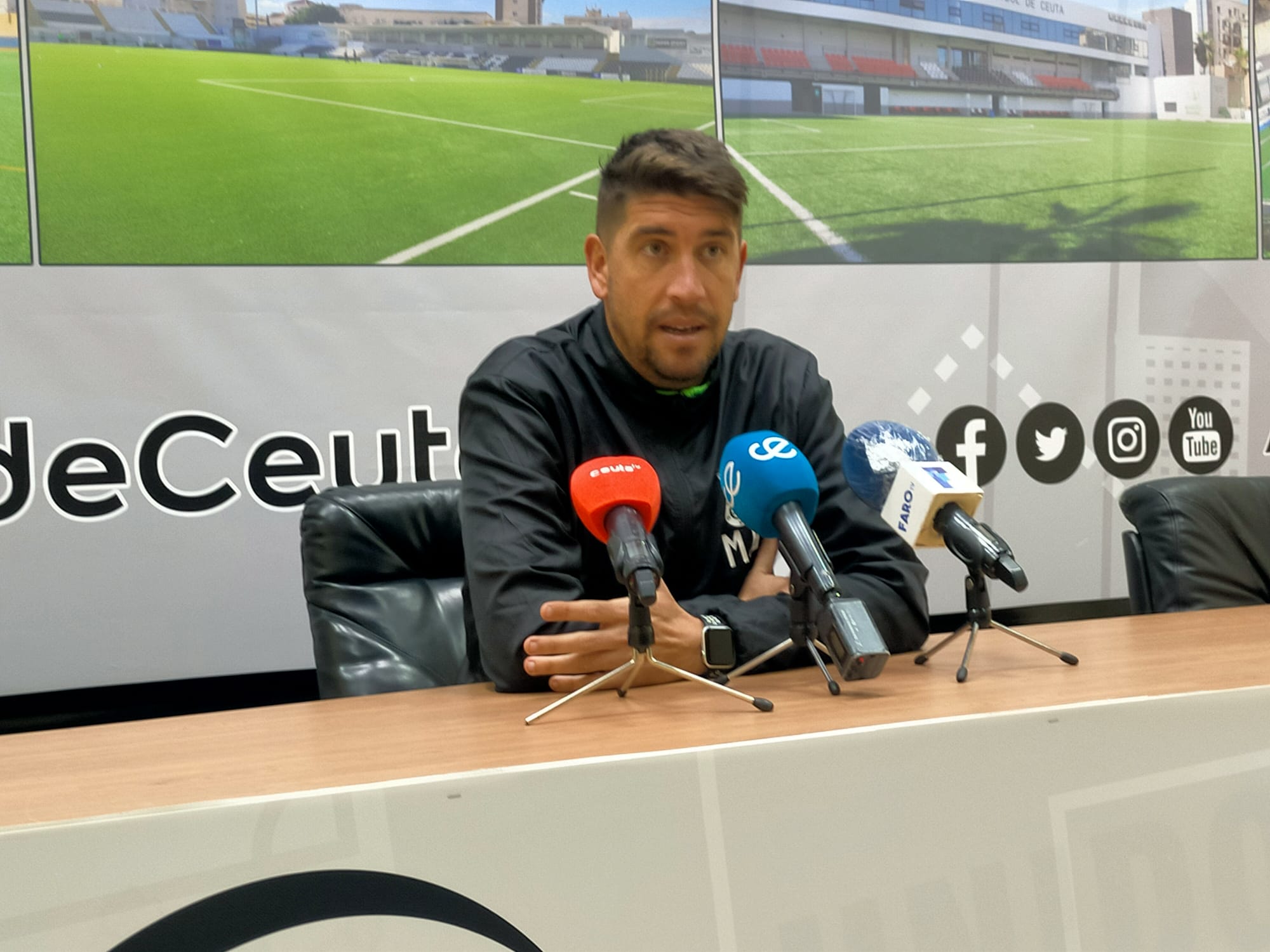 El Ceuta B disputará mañana el partido aplazado con el Recre, que ha notificado más positivos de covid
