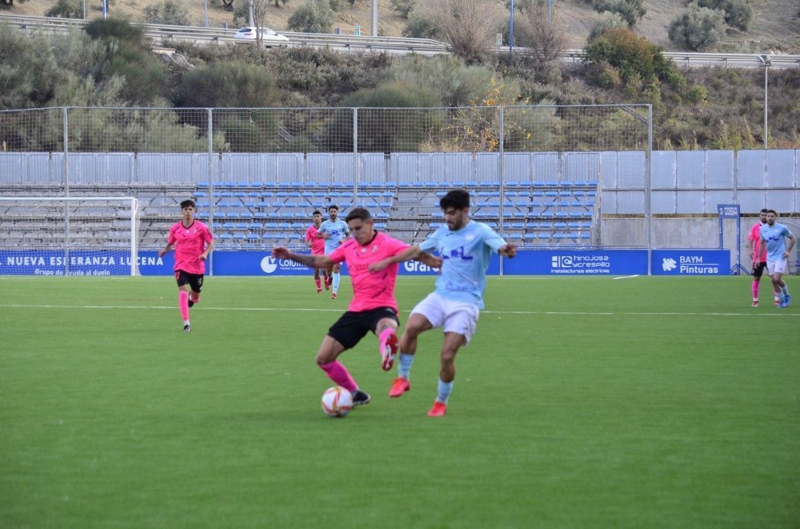 El Ceuta B roza la remontada ante un gran Ciudad de Lucena (3-2)