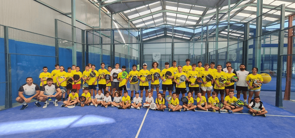 Ya está en funcionamiento el campus de la Federación de Padel de Ceuta