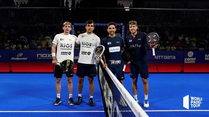 Agustín Tapia y Sanyo Gutiérrez, ganadores del Málaga Open 2022 de padel