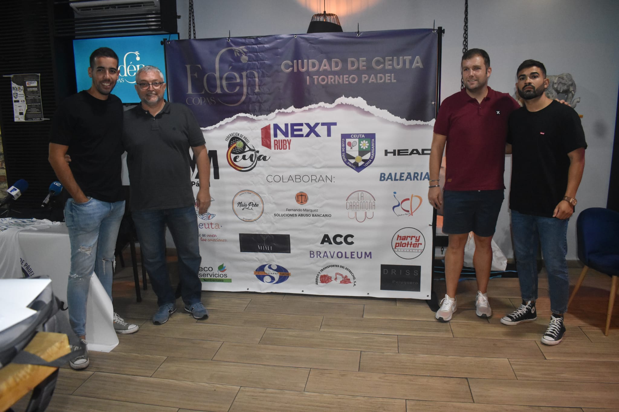 El miércoles comienza el Torneo “Ciudad de Ceuta WTP Netx Rubi” de Pádel