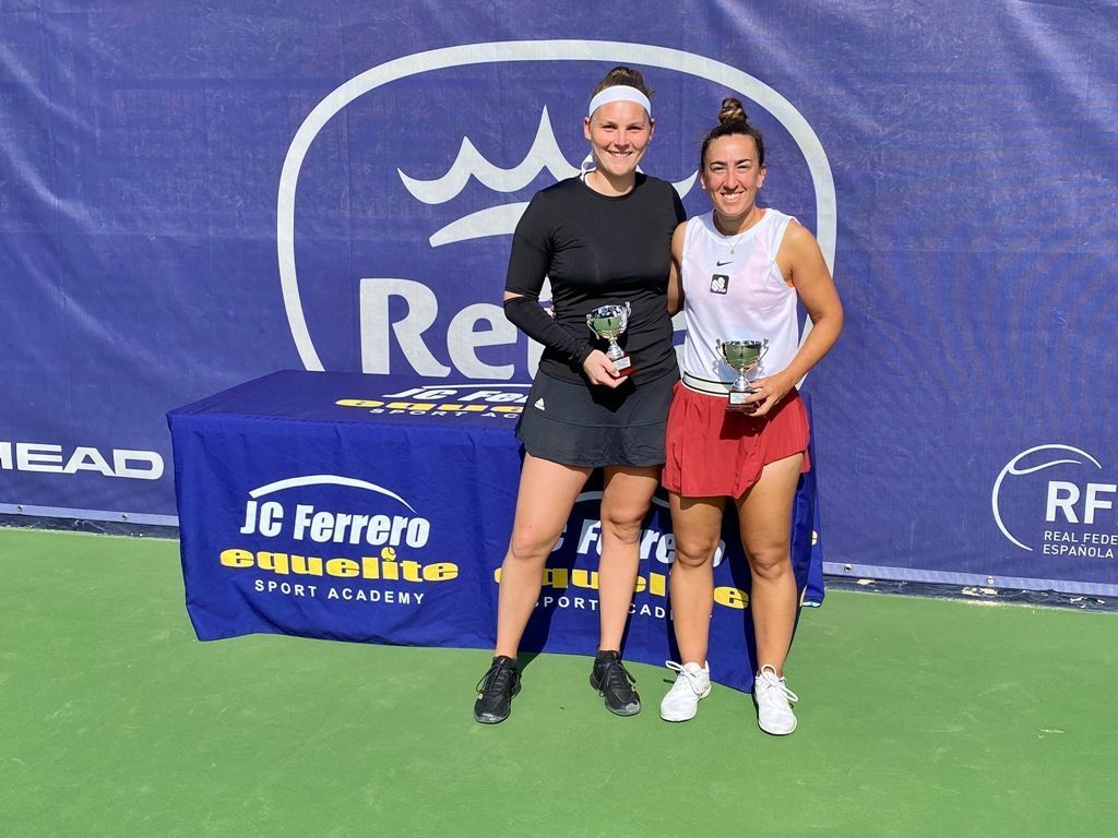 La Ceutí Olga Parres subcampeona de dobles en el Torneo ITF/WTT de Villena