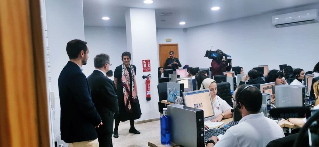 33 trabajadores ya operan en el "GuestContact Center"